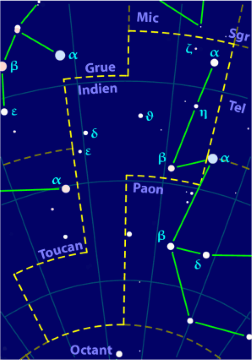 dessin de la constellation 