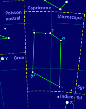 dessin de la constellation 