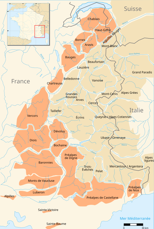 Massif des Préalpes